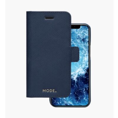 New York – Custodia in pelle Soffiano per iPhone 11/XR – Blu