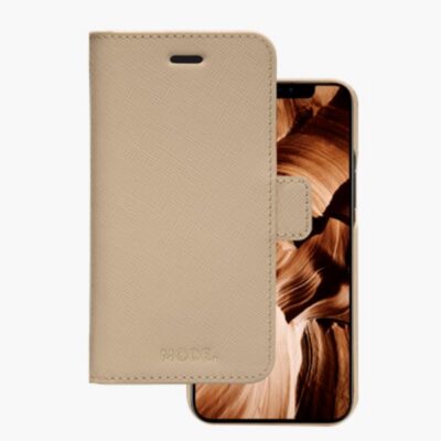 New York – Custodia in pelle Saffiano per iPhone 11/XR – Rosa Sabbia