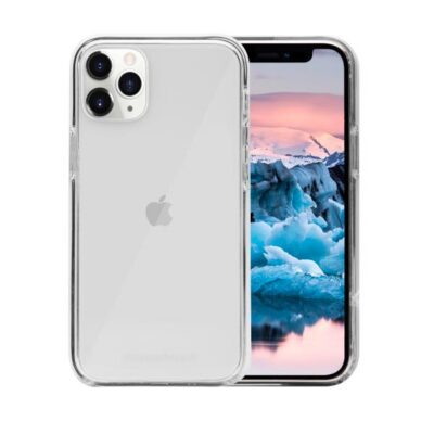 Reykjavik – Custodia per iPhone 12/12 Pro in 100% Plastica Riciclata – Trasparente