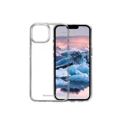 Greenland – Custodia per iPhone 14 in 100% Plastica Riciclata – Trasparente