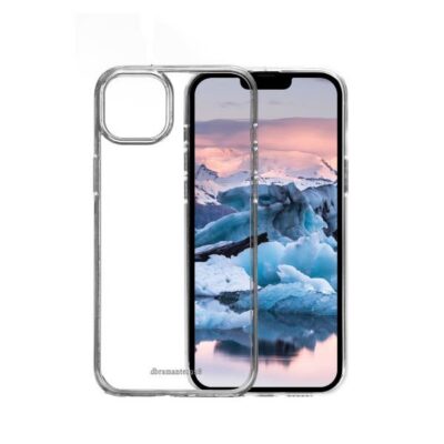 Greenland – Custodia per iPhone 14 Plus in 100% Plastica Riciclata – Trasparente