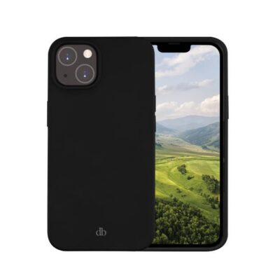 Greenland – Custodia per iPhone 14 Plus in 100% Plastica Riciclata – Nero