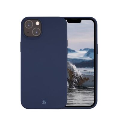 Greenland – Custodia per iPhone 14 Plus in 100% Plastica Riciclata – Blu