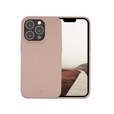 Greenland – Custodia per iPhone 14 Pro Max in 100% Plastica Riciclata – Sabbia
