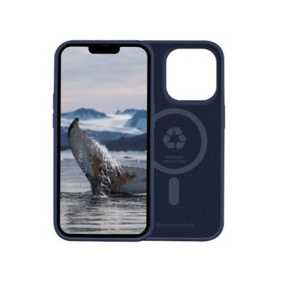 Monaco – Custodia per iPhone 14 Pro in Plastica Riciclata – Blu