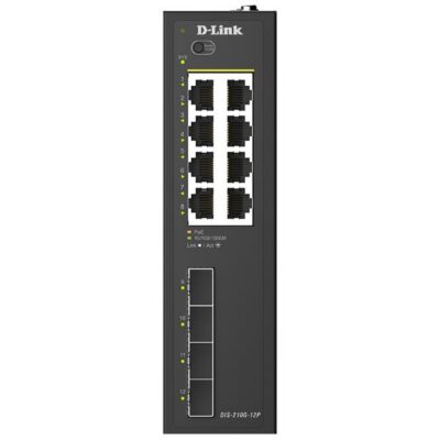 12-PORT GIGABIT INDUSTRIAL POE+
