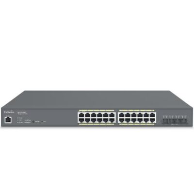 Cloud Managed Switch 24-port GbE PoE – 240W
