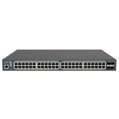 Switch 48-port GbE PoE.af/at(+) 740W 4xSFP L2 19i