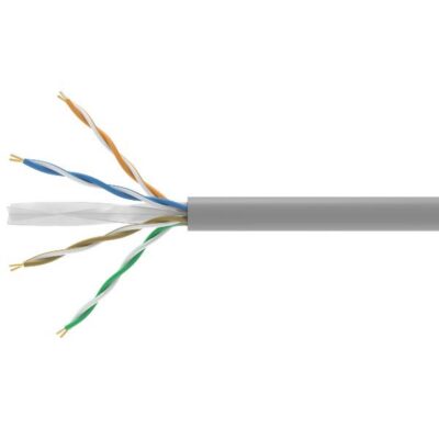 EQUIP – Cavo di installazione U/UTP Cat.6, 250MHz, LSZH/LSOH, Eca, PVC, 305m
