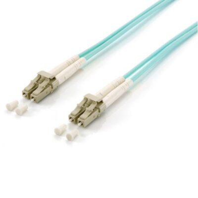 EQUIP – CAVO IN FIBRA OTTICA LC/LC, OM3, 10G 300m, LSZH/LSOH – 0.5m