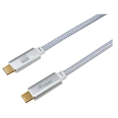 EQUIP – CAVO USB 3.2 Gen 2 da C a C, M/M, PD 100W, 4K/60Hz, 10Gbps, bianco, 3.0m