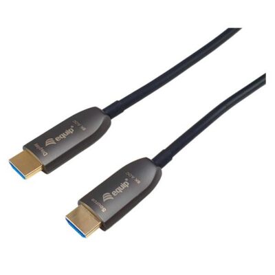 EQUIP – CAVO HDMI 2.1 OTTICO attivo blindato, 8K/60Hz, 4K/120Hz, 48Gbps – 100m