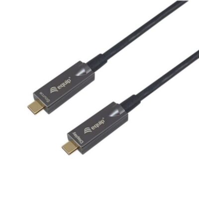 EQUIP – Cavo Ottico Attivo USB-C a C, PD 60W, 8K/60Hz, 10Gbps, Video+Dati+PD – 7.5m