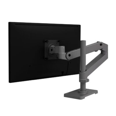 BRACCIO PER MONITOR DA SCRIVANIA LX PRO (GRIGIO SCURO)