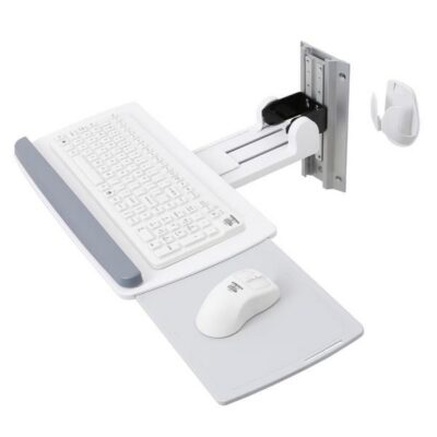 SUPPORTO A MURO NEO-FLEX® PER TASTIERA (BIANCO)