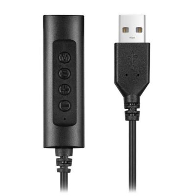 Telecomando Adattatore audio da Jack a USB-A per cuffie PC