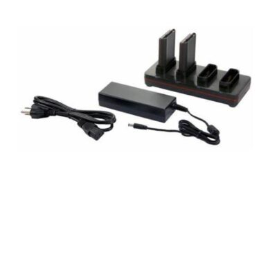 CN80 quad battery charger with power supply and no power cord