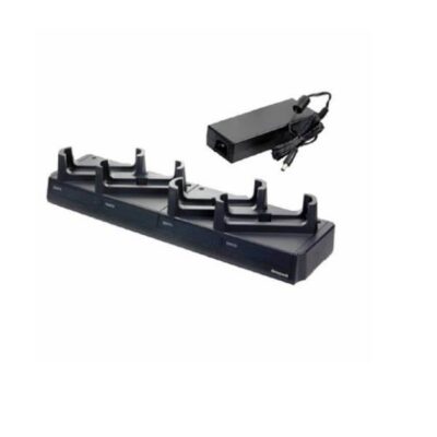 For recharging up to 4 computers EDA70 / EDA71. Kit includes Dock, Power Supply, power cord not included