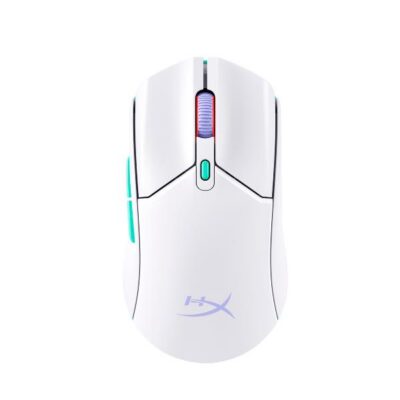 HyperX Pulsefire Haste 2 Core Wls – Mou da gaming (bianco/verde/viola)