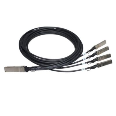 Cavo splitter in rame attacco diretto HPE FlexNetwork X240 40 G QSFP+ a 4×10 G SFP+ da 5 m