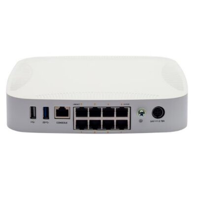 7008 (RW) 8p 100W PoE+ 10/100/1000BASE-T 16 AP e 1K Client Controller