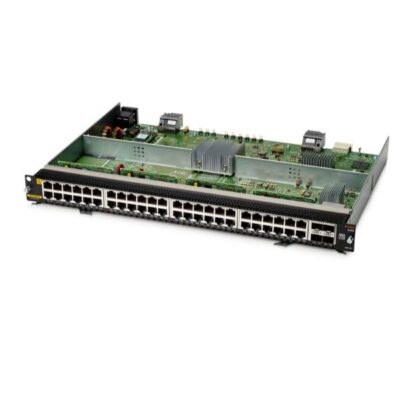 Modulo Aruba 6400 con 48 porte 1GbE PoE Classe 4 e SFP56 4 porte