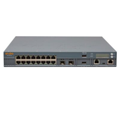Aruba 7010 (RW) 16p 150W PoE + 10/100/1000BASE-T a 1G BASE-X SFP 32 AP e 2K Clients Controller