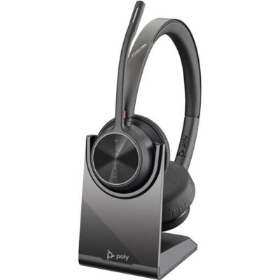 Cuffie HP Poly Voyager 4320 USB-C Headset +BT700 dongle + Charging Stand