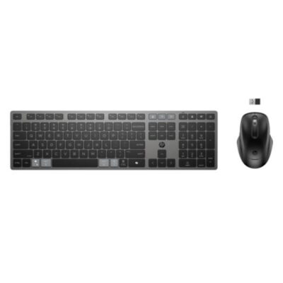Kit Tastiera e Mouse wireless e Bluetooth dual-mode HP 725 (layout inglese)