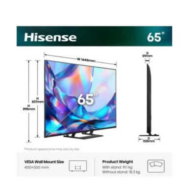 65 A79S QLED 4K ULTRA HD SMART VIDAA – STAND CENTRALE