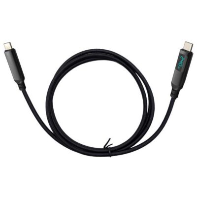 Cavo Thunderbolt 4/USB4 Class Pro da 240 W con LCD (40 Gbps, 150 cm)