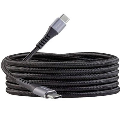Intenso Cavo USB-C Spina USB-C®, Spina USB-C® 1.5 m Nero altamente flessibile