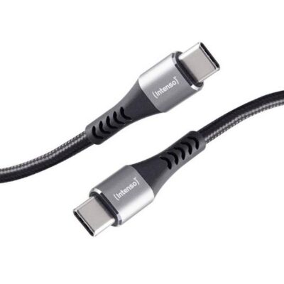Intenso Cavo USB-C Spina USB-A,1.5 m Nero altamente flessibile