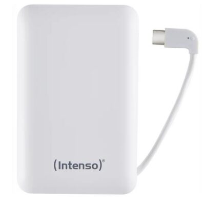 Powerbank XC10000 mah Cavo integrato White