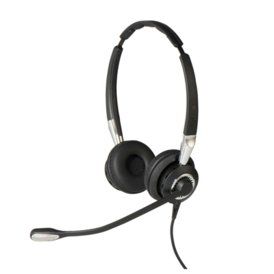 Jabra BIZ™ 2400 II Duo NEXT GENERATION – Wideband Type: 82 E-STD, Noise-Cancelling, Wideband-Headset (QD) microphone boom: FreeSpin