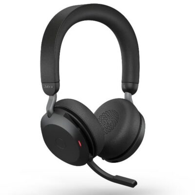 27599-999-889 Jabra Evolve2 75 – USB-C MS Teams with Charging Stand – Black