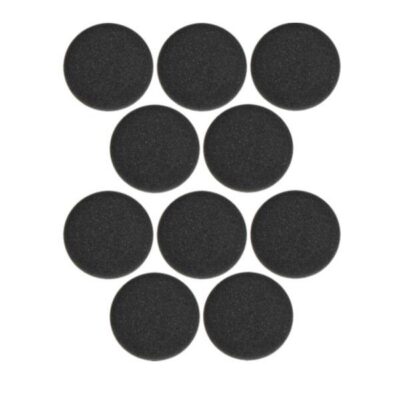 COPRIAURICOLARI IN GOMMAPIUMA PER JABRA EVOLVE 20-65 – PACK DI 10