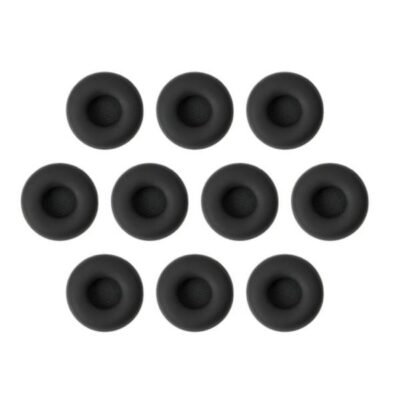 COPRIAURICOLARI IN SIMILPELLE PER JABRA BIZ 2400 II NUOVA GENERAZIONE- CONFEZIONE 10 PCS