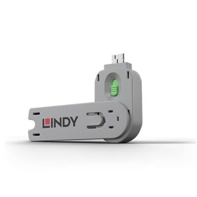 BLOCCA PORTE USB VERDE