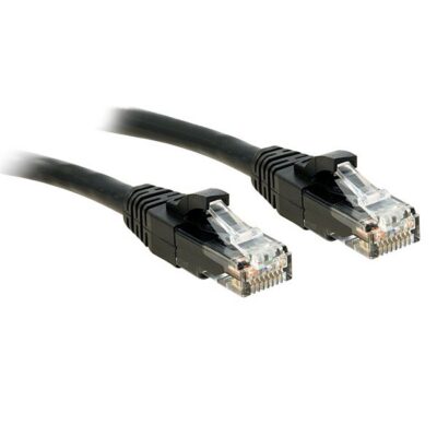 Cavo di Rete Cat.6 U/UTP Nero, 0.5m