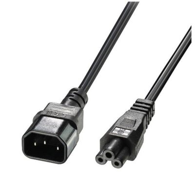 Cavo di alimentazione da C5 a C14, Lead-free, 1m