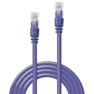 Cavo di Rete Cat.6 U/UTP Viola, 3m