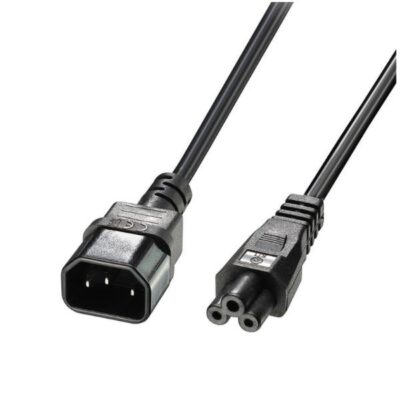Prolunga alimentazione IEC C14 a IEC C5, 2m