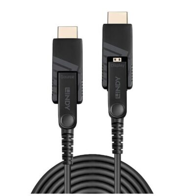 Cavo Micro-HDMI 4K60 Ibrido in Fibra Ottica con connettori HDMI & DVI removibili, 70m