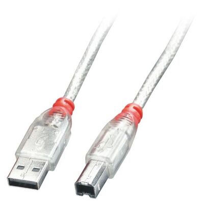 CAVO USB 2.0 TIPO A/TIPO B BIANCO, 3M