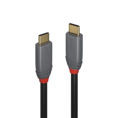 Cavo USB 3.2 Tipo C a C, 20Gbit/s, 5A, PD, Anthra Line, 1m