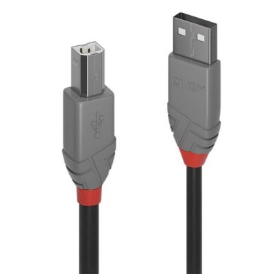 CAVO USB 2.0 TIPO A/TIPO B NERO, 3M