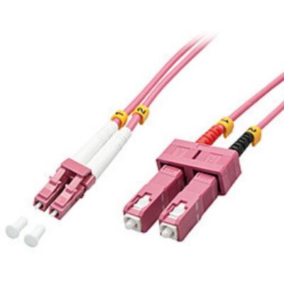 Cavo Fibra Ottica OM4 LC/SC – 50/125, 15m