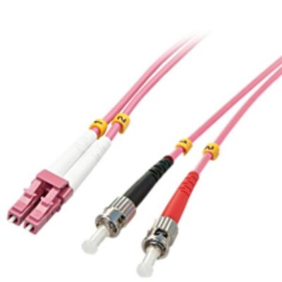 Cavo Fibra Ottica OM4 LC/ST – 50/125, 2m