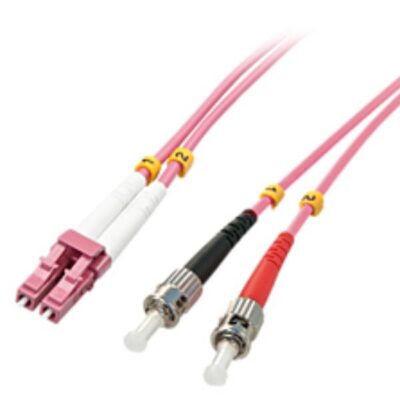 Cavo Fibra Ottica OM4 LC/ST – 50/125, 3m